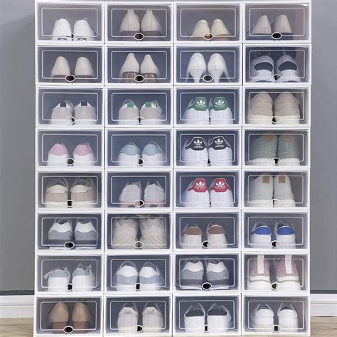 metal shoe storage box|transparent shoe storage boxes.